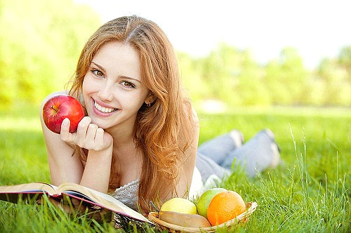 овощи, фрукты и другая натуральная еда